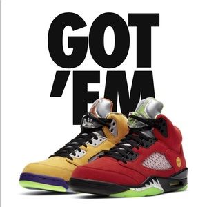Jordan 5 ”What The” new purchase